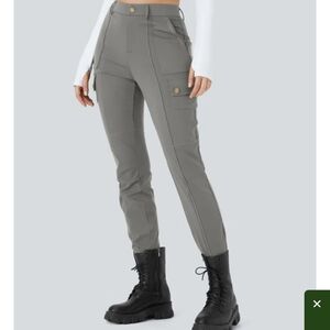 HALARA Day Stretch High Waisted Zipper Pocket Cargo Pant